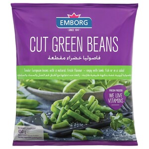 Emborg Frozen Cut Green Beans 450G