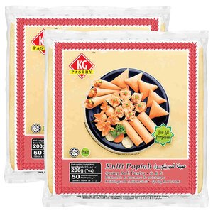 Kg Pastry Spring Roll Pastry 200G X2