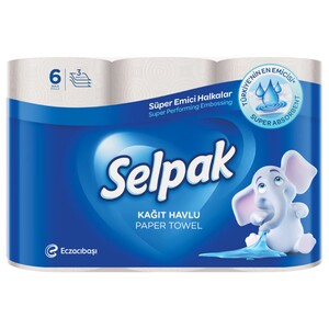 Selpak Kitchen Towel Comfort 6 Rolls