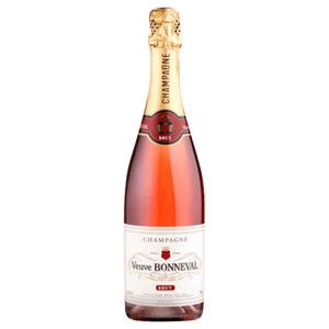 Veuve Bonneval Champagne Brut Precieux Rose 750Ml
