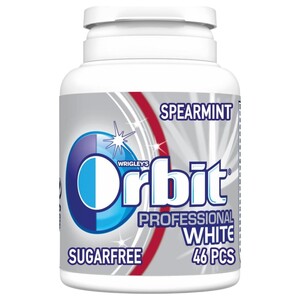 Wrigley's Orbit Gum Professional White Spearmint 64G