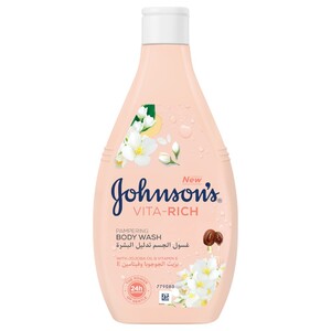 Johnson's Vita Rich Pampering Body Wash With Jojoba Oil And Vitamin E 400Ml