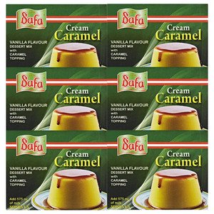 Safa Cream Caramel 70G X6