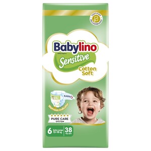 Babylino Sensitive Nο6 13-18Kg 38 Pieces