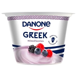 Danone Greek Mixed Berries 158G