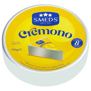 Smeds Processed Cheese 8 Portions 108G