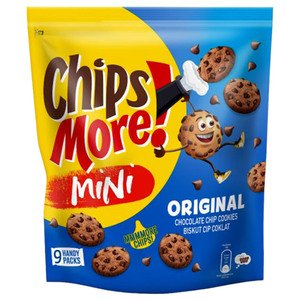 Chips More Mini Chocolate Chip Cookies Original 9 Pieces 252G