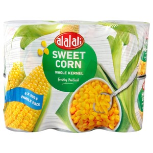 Al Alali Corn Whole Kernel Sweet 200G X6