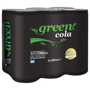 Green Cola 330Ml X6
