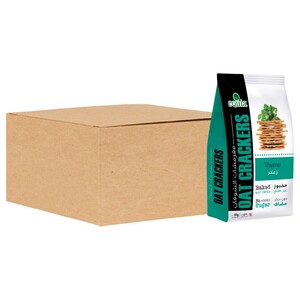 eQuia Oat Crackers With Thyme 50G X12