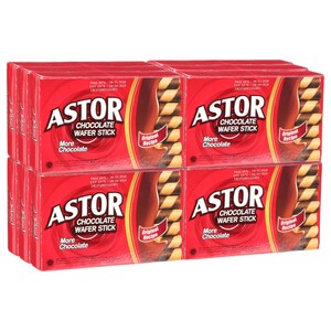 Astor Chocolate Filled Wafer Stick 40G X12