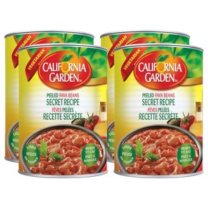 California Garden Fava Beans Secret Recipe 450G X4