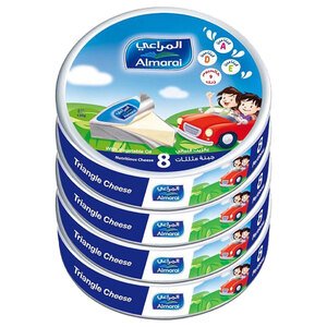 Almarai Triangle Cheese 8 Portion 120G X4