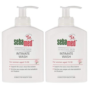 Sebamed Feminine Intimate Wash Sensitive 200Ml X2