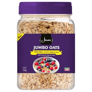 Jenan Jumbo Oats Jar 1Kg