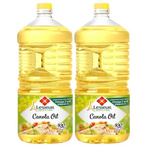 Lesieur Canola Oil 2L X2