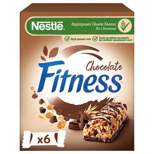 Fitness Chocolate Cereal Bar 23.5G X6