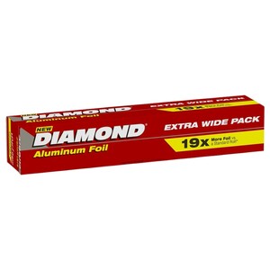 Diamond Aluminum Foil Extra Wide 100Mx45cm