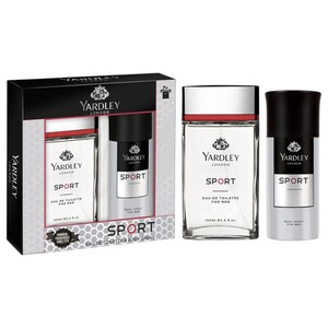 Yardley Eau De Toilette Sport 100Ml + Deodorant 150Ml