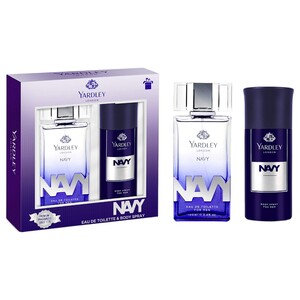 Yardley Eau De Toilette Navy 100Ml + Deodorant 150Ml