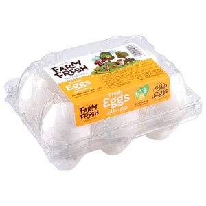 Farm Fresh Eggs 6 Pieces