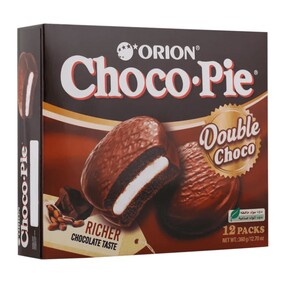 Orion Choco Pie Double Chocolate 30G X12