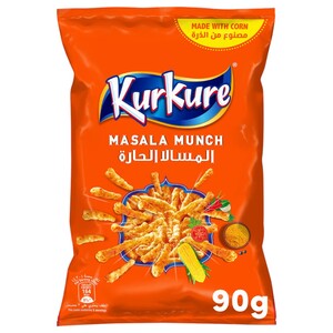 Kurkure Masala Munch Corn Snack 90G