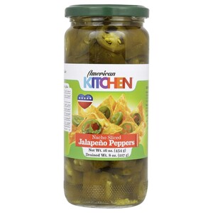 American Kitchen Sliced Jalapeno 454G