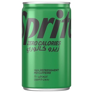 Sprite Carbonated Drink Zero Can 150Ml