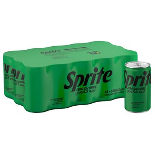 Sprite Carbonated Drink Zero Can 150Ml X15