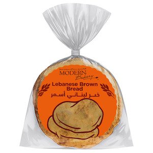 Modern Bakery Arabic Bread Brown Big 6Pcs