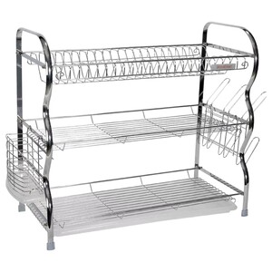 Homeway Dish Rack 3Tier With Tray