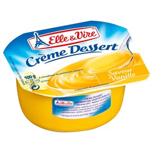 Elle & Vire Crème Dessert Vanille 100G