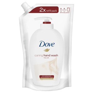Dove Cream Soap Replacement Silk 500Ml