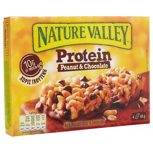 Nature Valley Protein With Chocolate Bar Gluten Free 40G X4