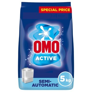 Omo Active Powder Laundry Detergent Semi Automatic 5Kg