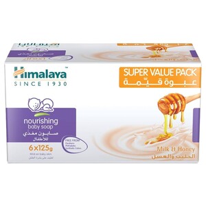 Himalaya Baby Soap Nourishing 125X6pcs Offer X6