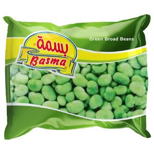 Basma Frozen Green Broad Beans 400G