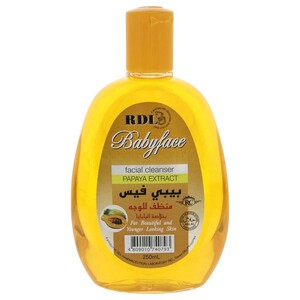 Rdl Baby Face Facial Cleanser With Papaya Extract 250Ml