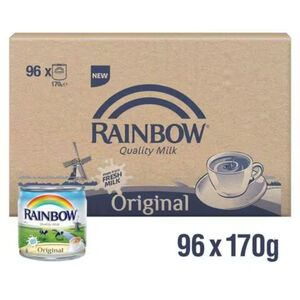 Rainbow Evaporated Milk 170 Gr X 96