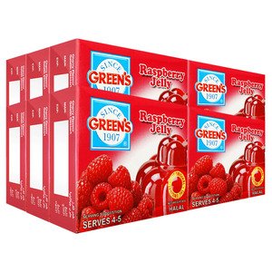 Green's Raspberry Jelly 80G X12