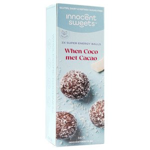 Innocent Sweets Coconut & Cocoa Balls 36G