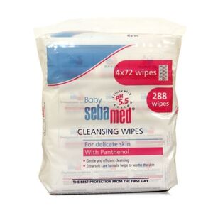 Sebamed Baby Cleansing Wipes 72 Sheets X 4