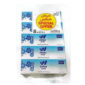 Lotus Al Wadi Facial Tissues 2 Ply 130 Sheets