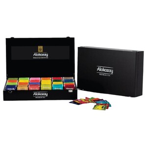 Alokozay Tea Bags With Wooden Box Assorted Limited Edition