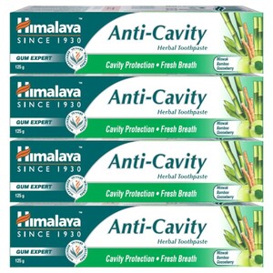 Himalaya Toothpaste Anti Cavity Herbal 125G X4
