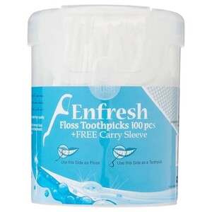 Enfresh Interdental Floss Toothpicks 100 Sticks
