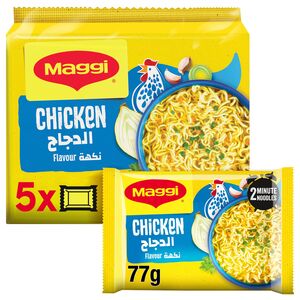 Maggi 2 Minute Chicken Noodles 77 Gr X 5 Pcs