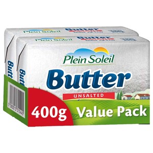 Plein Soleil Unsalted Butter 400G X2