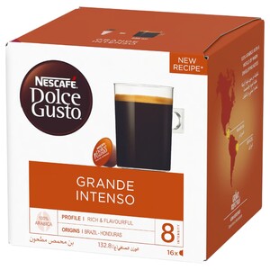 Nescafe Dolce Gusto Grande Intenso Coffee 16 Capsules 132.8G